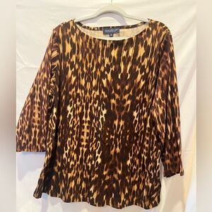 EUC Jones New York Woman top, size 2X